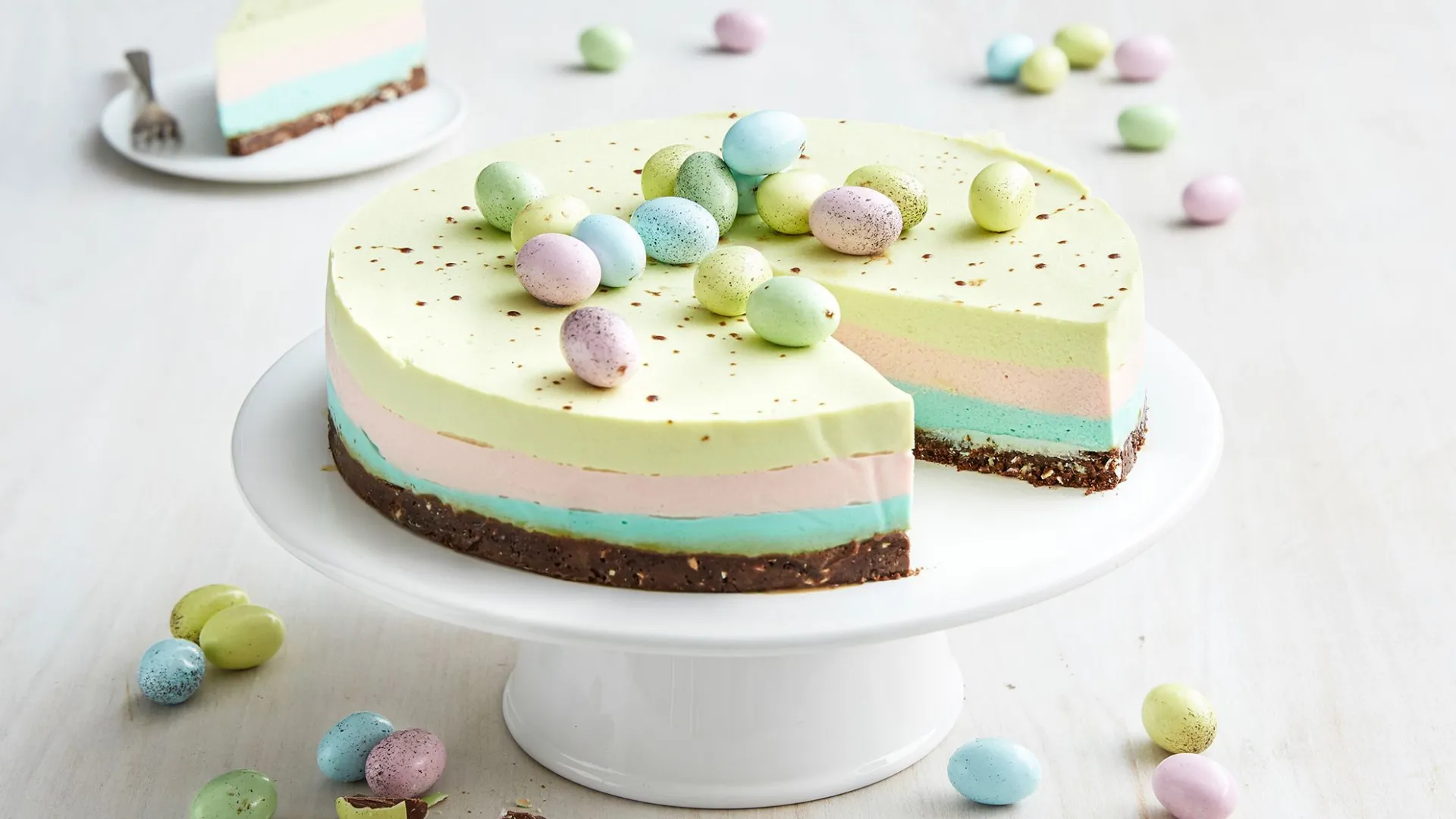 Easter egg cheesecake recipe