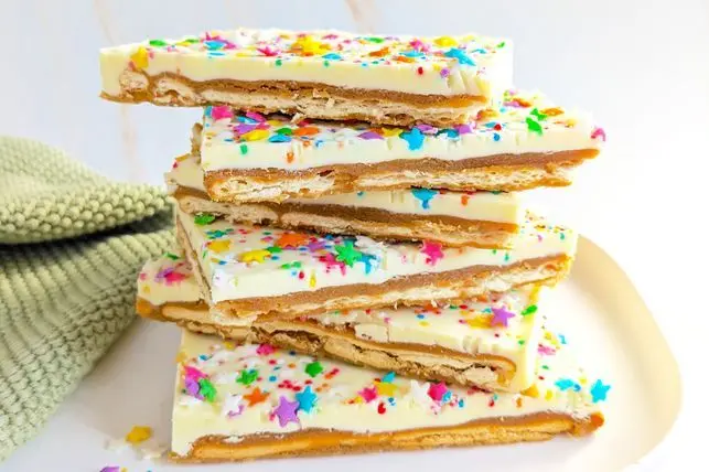 Fairy bread Christmas crack recipe